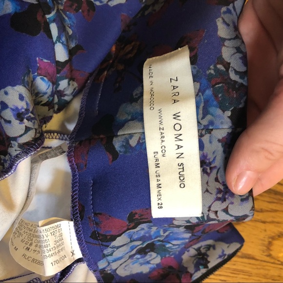 Zara studio high waist printed equestrian legging - Picture 6 of 6